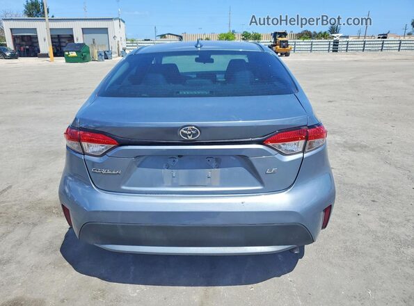 5YFEPMAE3MP150862 2021 TOYOTA COROLLA Синий Вид сзади