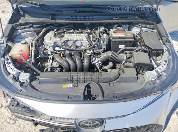 5YFEPMAE3MP172571 2021 TOYOTA COROLLA Silver Widok wnętrza z tyłu