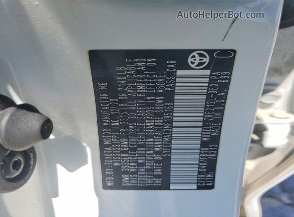 5YFEPMAE3MP195168 2021 TOYOTA COROLLA White Widok komory silnika