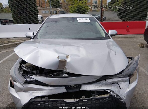 5YFEPMAE3MP198510 2021 TOYOTA LL Silver ხელსაწყოთა პანელის ხედი