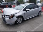 2021 Toyota Corolla Le Silver vin: 5YFEPMAE3MP198510