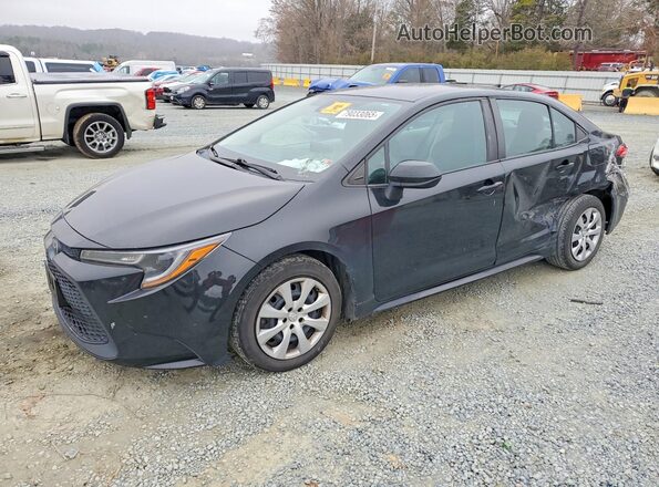 5YFEPMAE3MP210218 2021 TOYOTA COROLLA Черный Передняя левая четверть