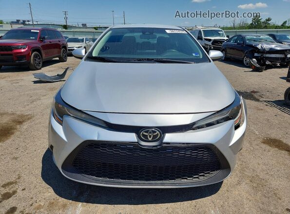 5YFEPMAE3MP221607 2021 TOYOTA COROLLA Silver Front view