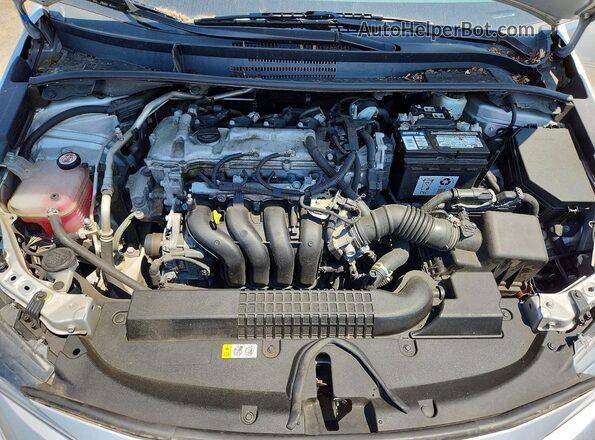 5YFEPMAE3MP221607 2021 TOYOTA COROLLA Silver Rear interior view