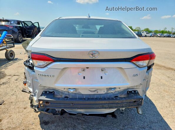 5YFEPMAE3MP221607 2021 TOYOTA COROLLA Silver Rear view
