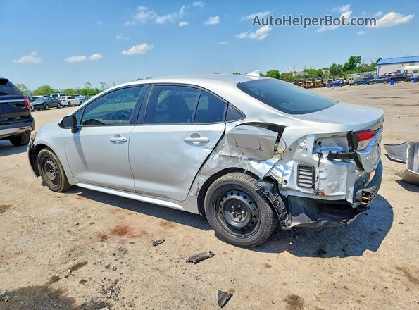 5YFEPMAE3MP221607 2021 TOYOTA COROLLA Silver Rear left