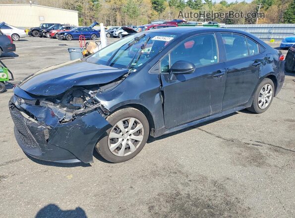 5YFEPMAE3MP222790 2021 TOYOTA COROLLA Черный Передняя левая четверть