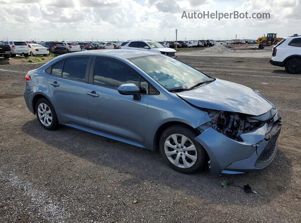 5YFEPMAE3MP226872 2021 TOYOTA COROLLA Blue Przód prawy