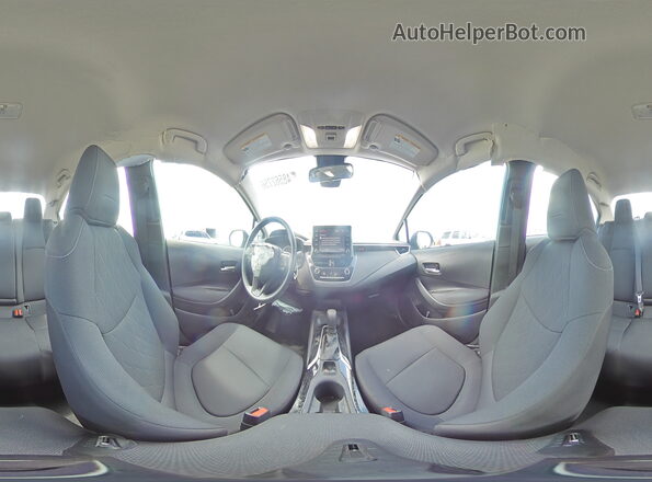 5YFEPMAE3MP226872 2021 TOYOTA COROLLA Blue Widok naklejki z numerem VIN