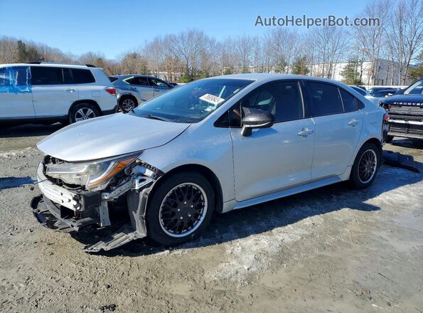 5YFEPMAE3MP235894 2021 TOYOTA LL Silver Передня ліва чверть