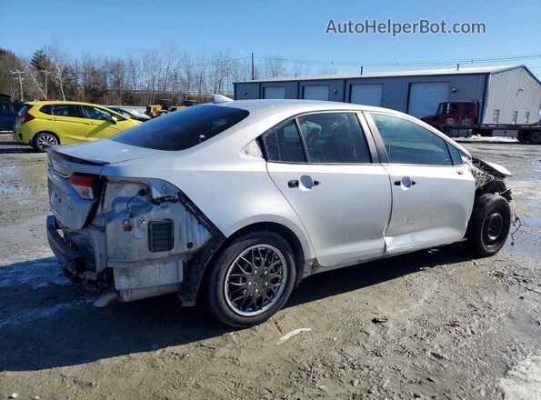 5YFEPMAE3MP235894 2021 TOYOTA LL Silver Задня права чверть