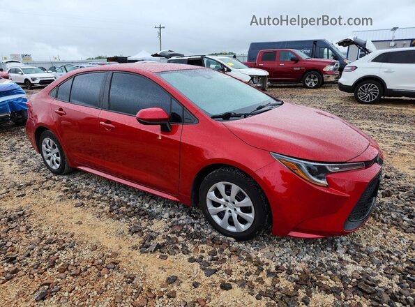 5YFEPMAE3MP241629 2021 TOYOTA COROLLA Red Delantero derecho