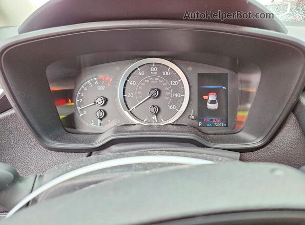 5YFEPMAE3MP241629 2021 TOYOTA COROLLA Red Vista del cuadro de instrumentos