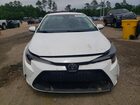 2022 Toyota Corolla Le White vin: 5YFEPMAE3NP306495