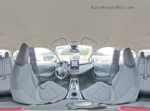 5YFEPMAE3NP306495 2022 TOYOTA COROLLA White Vista de la etiqueta del VIN