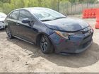 2022 Toyota Corolla Le Blue vin: 5YFEPMAE3NP348116