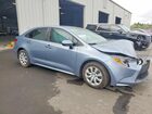 2022 Toyota Corolla Le Blue vin: 5YFEPMAE3NP389524