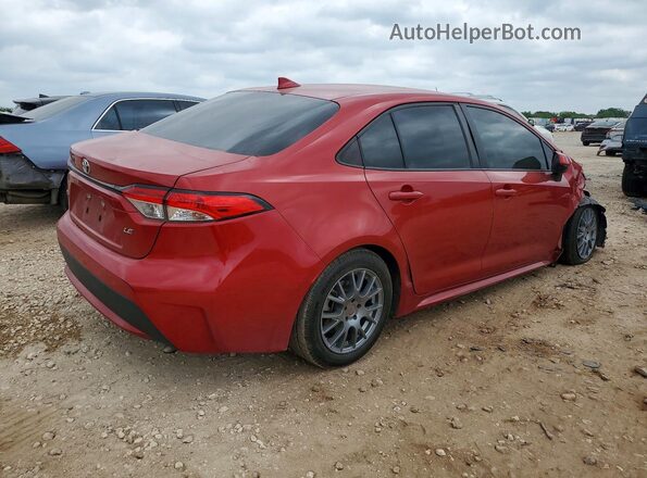 5YFEPMAE4MP180355 2021 TOYOTA COROLLA Red Rear right