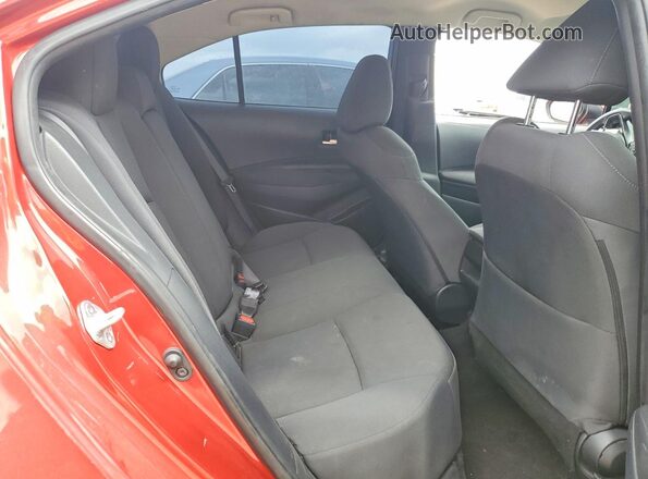 5YFEPMAE4MP180355 2021 TOYOTA COROLLA Red Rear seats view
