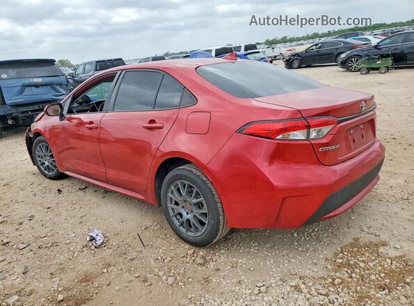 5YFEPMAE4MP180355 2021 TOYOTA COROLLA Red Rear left