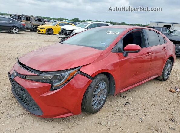 5YFEPMAE4MP180355 2021 TOYOTA COROLLA Red Front left
