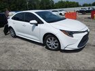 2021 Toyota Corolla Le White vin: 5YFEPMAE4MP190464
