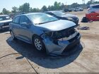 2021 Toyota Corolla Le Blue vin: 5YFEPMAE4MP222250