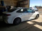 2021 Toyota Corolla Le Белый vin: 5YFEPMAE4MP233510