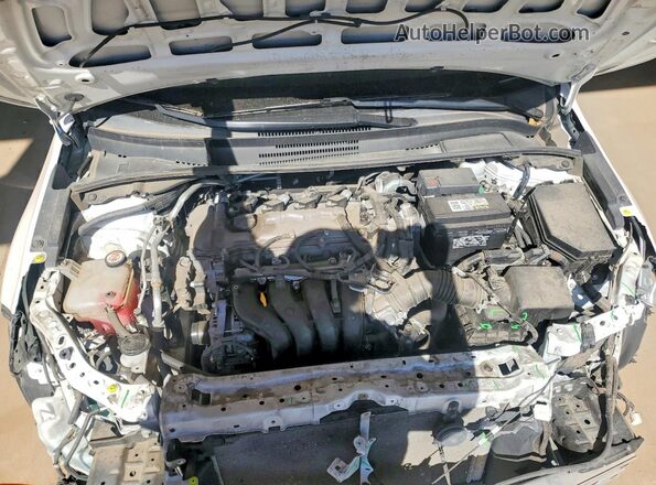 5YFEPMAE4MP233510 2021 TOYOTA COROLLA Белый Вид задней части салона