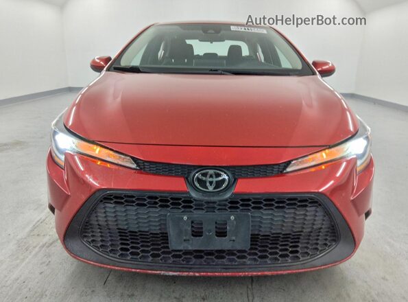 5YFEPMAE4MP239890 2021 TOYOTA COROLLA Красный Вид спереди