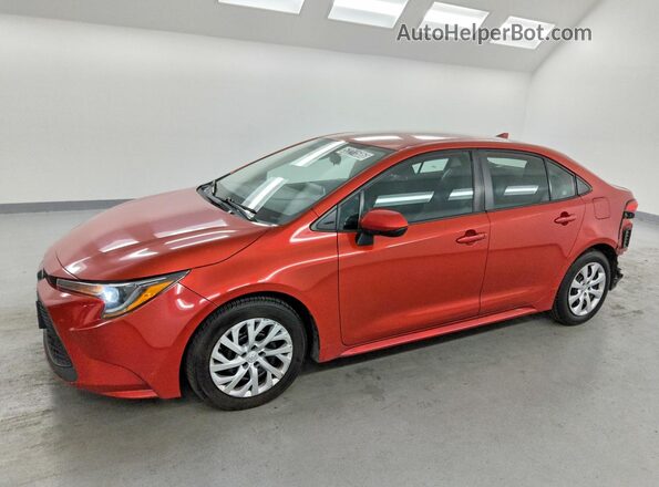 5YFEPMAE4MP239890 2021 TOYOTA COROLLA Красный Передняя левая четверть