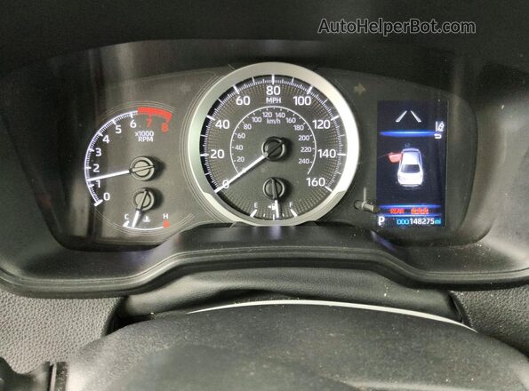 5YFEPMAE4MP239890 2021 TOYOTA COROLLA Красный Вид щитка приборов