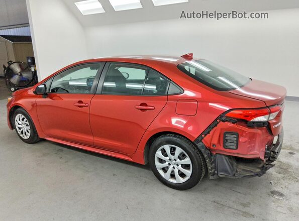 5YFEPMAE4MP239890 2021 TOYOTA COROLLA Красный Задняя левая четверть