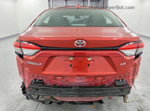 5YFEPMAE4MP239890 2021 TOYOTA COROLLA Красный Вид сзади