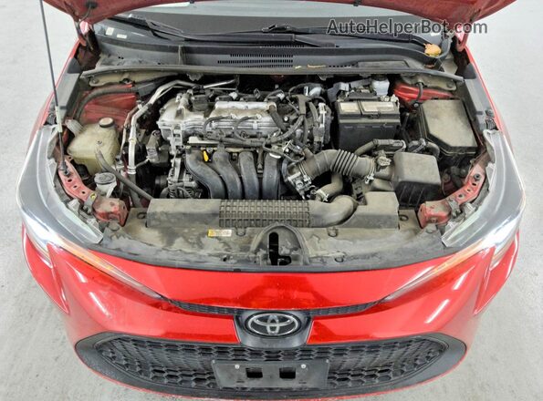 5YFEPMAE4MP239890 2021 TOYOTA COROLLA Красный Вид задней части салона