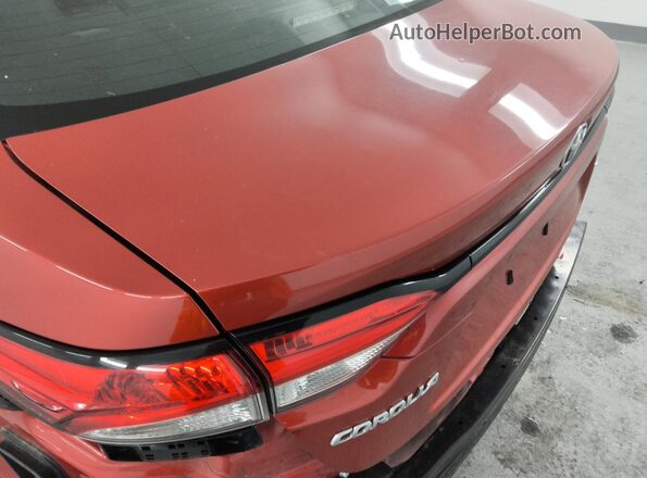 5YFEPMAE4MP239890 2021 TOYOTA COROLLA Красный 