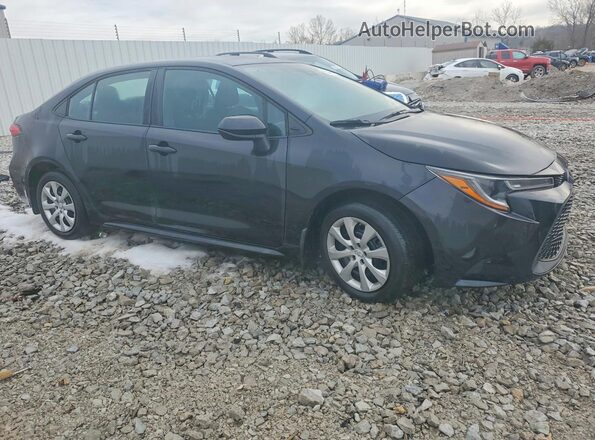 5YFEPMAE4MP265552 2021 TOYOTA COROLLA Черный Передняя правая четверть