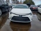 2022 Toyota Corolla Le White vin: 5YFEPMAE4NP293269