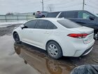 2022 Toyota Corolla Le White vin: 5YFEPMAE4NP293269