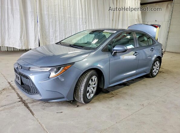 5YFEPMAE4NP351302 2022 TOYOTA COROLLA Blue Przód lewy