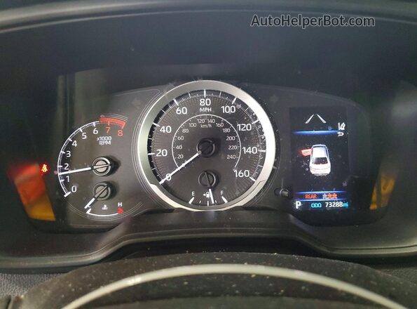 5YFEPMAE4NP351302 2022 TOYOTA COROLLA Blue Widok zestawu wskaźników