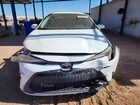 2021 Toyota Corolla Le White vin: 5YFEPMAE5MP168912