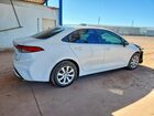 2021 Toyota Corolla Le White vin: 5YFEPMAE5MP168912