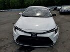 2021 Toyota Corolla Le White vin: 5YFEPMAE5MP176430
