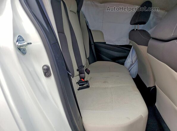 5YFEPMAE5MP176430 2021 TOYOTA COROLLA White უკანა სავარძლების ხედი