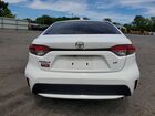 2021 Toyota Corolla Le White vin: 5YFEPMAE5MP176430