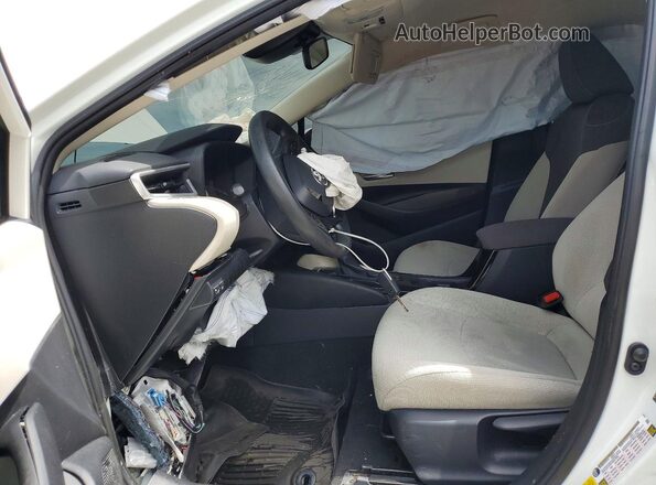 5YFEPMAE5MP176430 2021 TOYOTA COROLLA White წინა სალონის ხედი