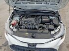 2021 Toyota Corolla Le White vin: 5YFEPMAE5MP176430