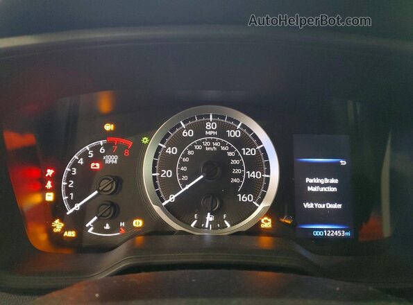 5YFEPMAE5MP177206 2021 TOYOTA COROLLA White Instrument cluster view