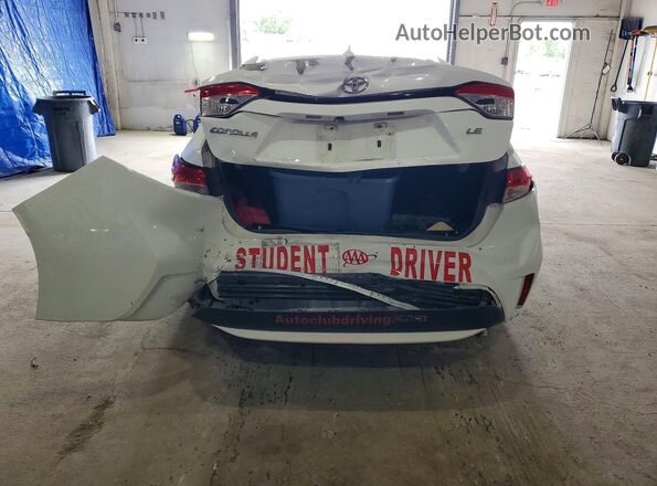 5YFEPMAE5MP177206 2021 TOYOTA COROLLA White Rear view